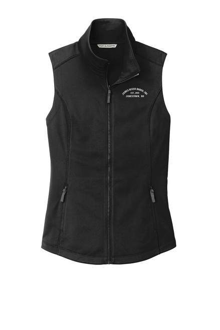 James River Rodeo L906 Port Authority® Women's Collective Smooth Fleece Vest (Black)