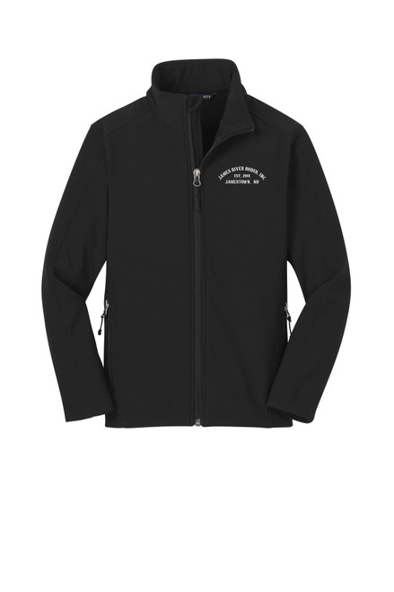 James River Rodeo Y317 Port Authority® Youth Core Soft Shell Jacket (Black)