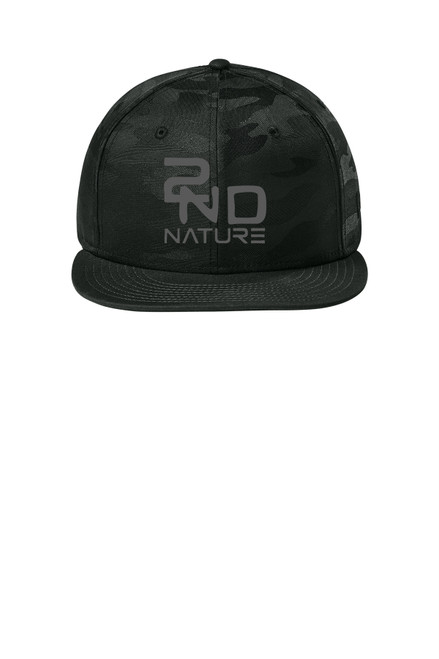 2nd Nature NE407  New Era® Camo Flat Bill Snapback Cap