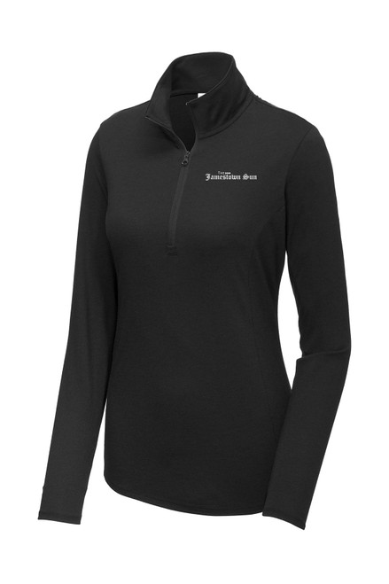 Jamestown Sun LST407 Sport-Tek® Women's PosiCharge® Tri-Blend Wicking Quarter-Zip Pullover