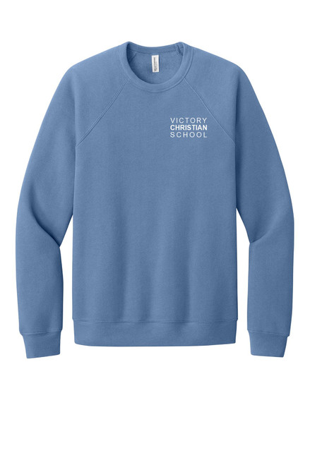 Victory Christian School BC3901 BELLA+CANVAS® Unisex Sponge Fleece Raglan Sweatshirt