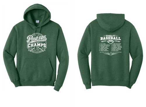 Edgeley Legion Champs PC78H Port & Co™ Core Fleece Pullover Hooded Sweatshirt