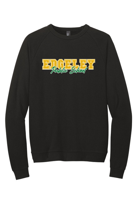 Edgeley School Staff DT1304 District® Perfect Tri® Fleece Crewneck Sweatshirt
