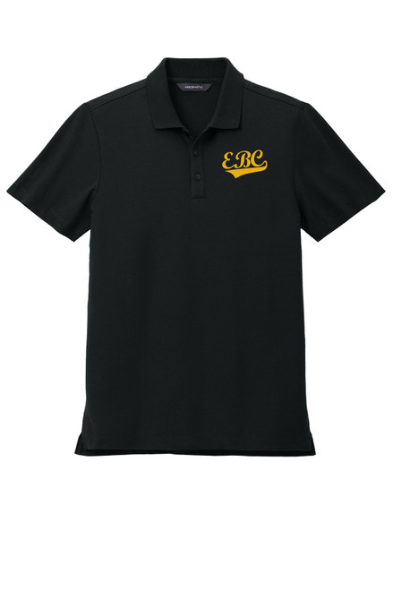 EBC Booster MM1004 Mercer+Mettle® Stretch Pique Polo (Black)