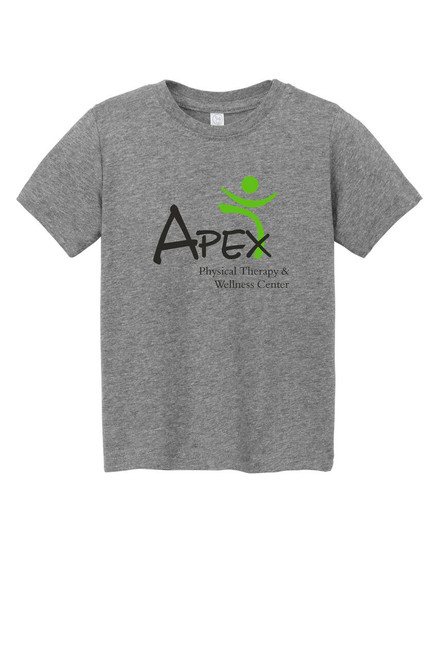 Apex Apparel RS3321 Rabbit Skins™ Toddler Fine Jersey Tee (Granite Heather)