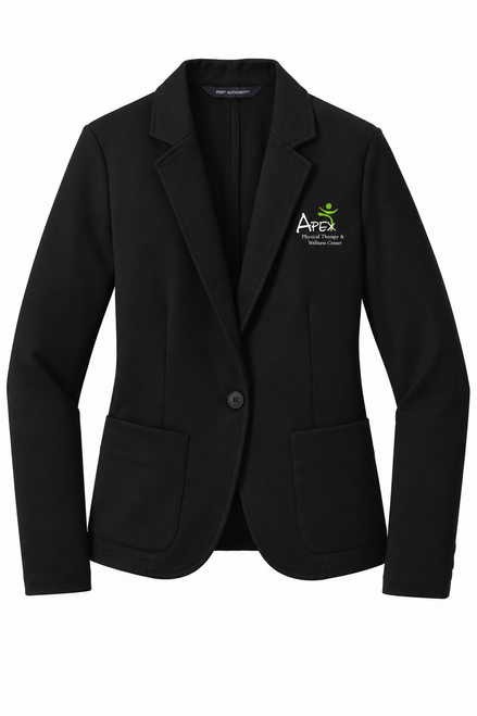 Apex MM3031 Mercer+Mettle Women’s Relaxed Knit Blazer