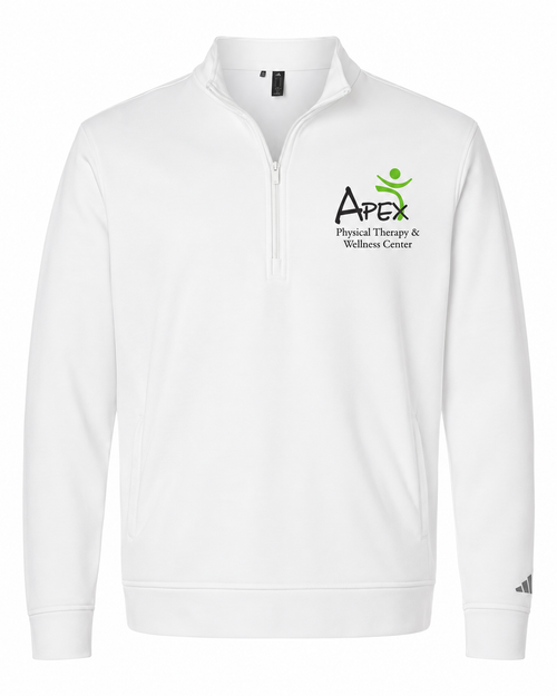 Apex Adidas A721 Men's Elevated Fleece Quarter-Zip Pullover
