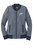 JEA LNEA503 Ladies French Terry Baseball Full Zip (True Navy Twist-True Navy)