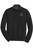 GCCC K807 Port Authority Unisex Interlock Quarter Zip (Black-Charcoal Heather)