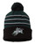 Prowl 134 Richardson - Pom Cuffed Beanie (Dark Green-Black-White)