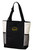KPS B5160 Port Authority® Panel Tote (Black-Stone)