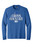 Blay Jay XC DM132 District® Perfect Tri® Long Sleeve Tee (Royal Frost)