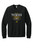 EEK Thunder Football BC3901 BELLA+CANVAS® Unisex Sponge Fleece Raglan Sweatshirt (Black)