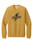 EEK Thunder Football BC3901 BELLA+CANVAS® Unisex Sponge Fleece Raglan Sweatshirt (Gold)