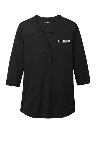 Unison Bank LOG104 Ladies Jewl Henley Unison Bank LOG104 Ladies Jewl Henley