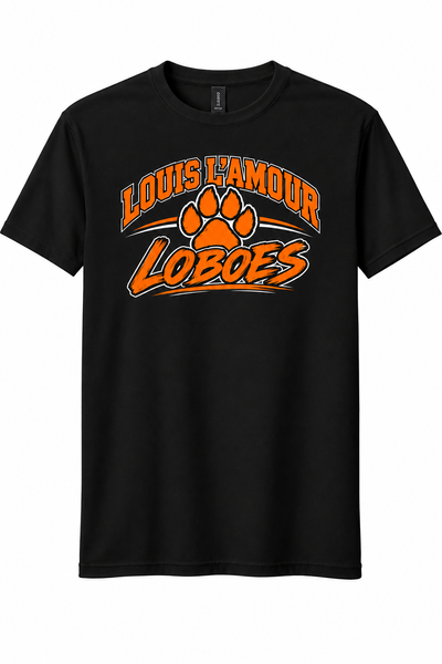 Louis L'Amour Elementary ST350 Unisex Sport Tek PosiCharge Competitor Tee Black