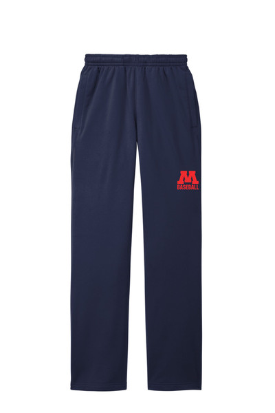 Merchant Baseball ST237 Unisex Sport Wick Fleece Pant (Navy) Merchant Baseball ST237 Unisex Sport Wick Fleece Pant (Navy)