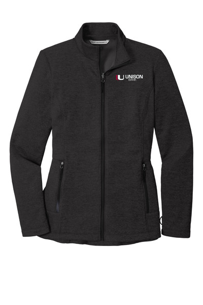 Unison Bank L905 Ladies Striated Fleece Jacket Unison Bank L905 Ladies Striated Fleece Jacket