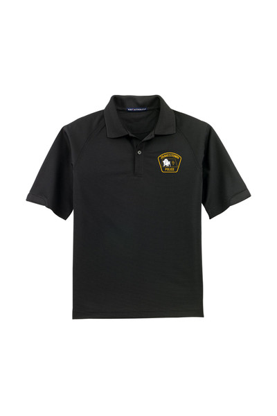 JMST Police Department K525 Unisex Port Authority Dry Zone Ottoman Polo (Alternate Pocket Logo)
