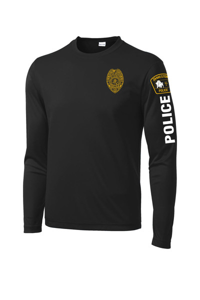 JMST Police Department ST350LS Unisex Sport-Tek PosiCharge Competitor Long Sleeve Tee
