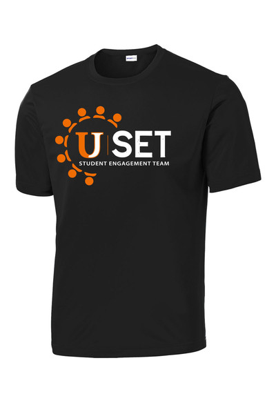 UJ Set ST350 Sport-Tek Unisex PosiCharge Competitor Short Sleeve Tee (Black)
