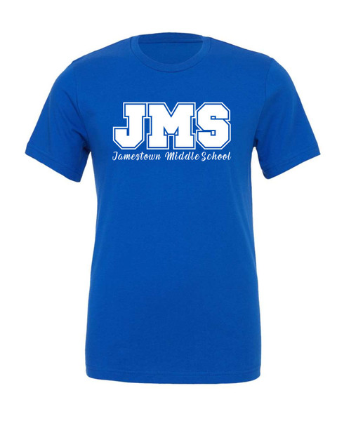 JMS Staff 3001 Bella Canvas Unisex Jersey Short Sleeve Tee (Block Design)