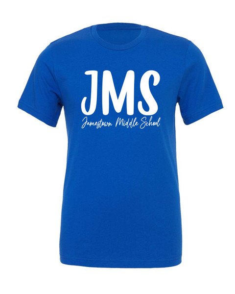 JMS Staff 3001 Bella Canvas Unisex Jersey Short Sleeve Tee (Cursive Design) JMS Staff 3001 Bella Canvas Unisex Jersey Short Sleeve Tee (Cursive Design)