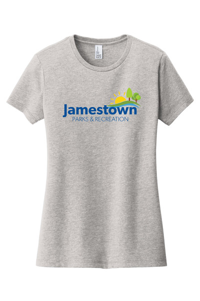 Park and Rec DT6002 District Unisex Very Important Tee (Light Grey Heather)