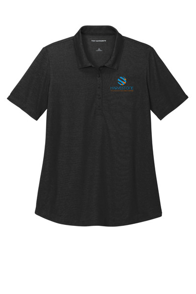 Harvestone LK830 Port Authority Ladies Fine Pique Blend Polo Harvestone LK830 Port Authority Ladies Fine Pique Blend Polo