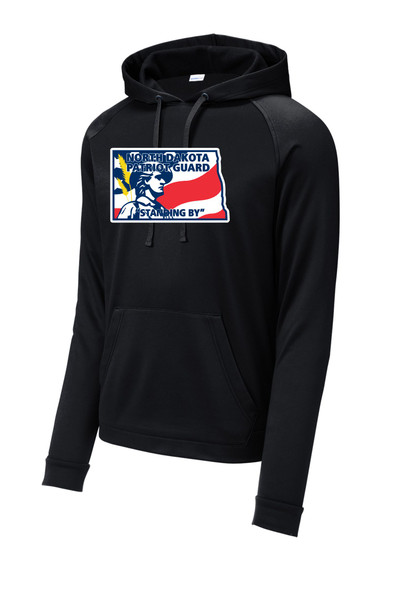 ND Patriot Guard ST730 Sport-Tek Unisex Re-Compete Fleece Pullover Hoodie (Black) ND Patriot Guard ST730 Sport-Tek Unisex Re-Compete Fleece Pullover Hoodie (Black)