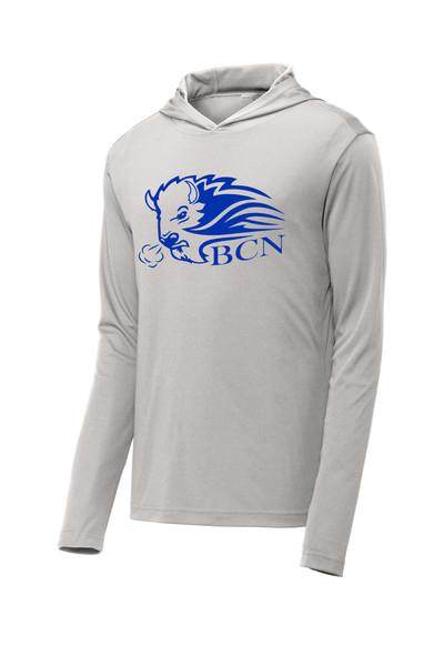 BCN Apparel ST358 Sport Tek Unisex PosiCharge Competitor Hoodie (Silver) BCN Apparel ST358 Sport Tek Unisex PosiCharge Competitor Hoodie (Silver)
