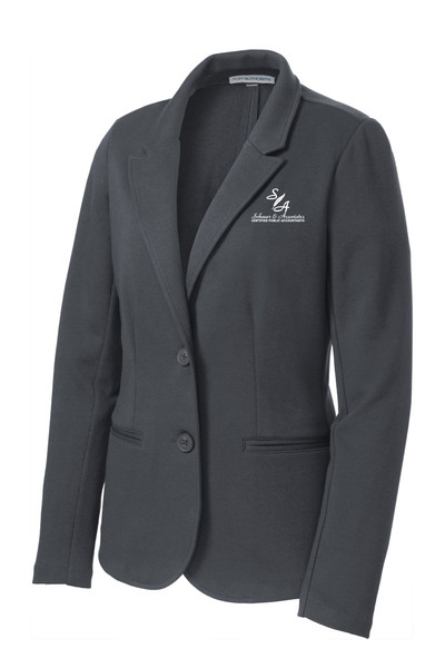 Schauer and Assoc. LM2000 Port Authority® Ladies Knit Blazer Schauer and Assoc. LM2000 Port Authority® Ladies Knit Blazer