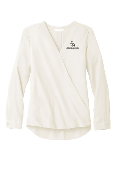 Schauer and Assoc. LW702 Port Authority ® Ladies Wrap Blouse Schauer and Assoc. LW702 Port Authority ® Ladies Wrap Blouse