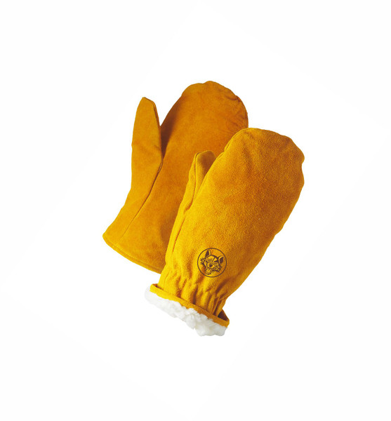 Prowl Hockey Sherpa Lined Cow Split Chopper Mitts (Tan) Prowl Hockey Sherpa Lined Cow Split Chopper Mitts (Tan)