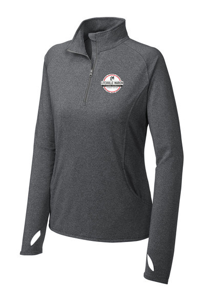 LM School LST850 Sport-Tek® Ladies Sport-Wick® Stretch Quarter-Zip Pullover LM School LST850 Sport-Tek® Ladies Sport-Wick® Stretch Quarter-Zip Pullover