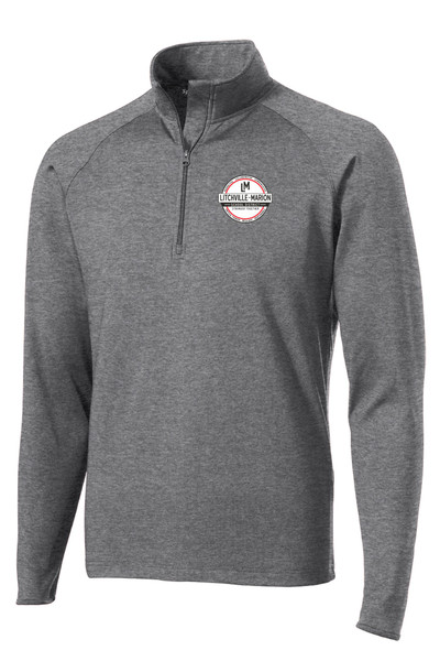 LM School ST850 Sport-Tek®  Sport-Wick® Stretch Quarter-Zip Pullover  LM School ST850 Sport-Tek®  Sport-Wick® Stretch Quarter-Zip Pullover