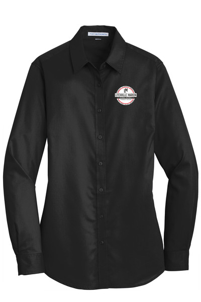 LM School L663 Port Authority® Ladies SuperPro™ Twill Shirt LM School L663 Port Authority® Ladies SuperPro™ Twill Shirt
