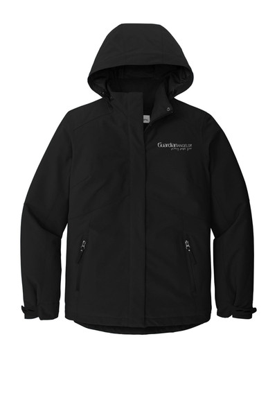 Guardian Angels L405 Port Authority ® Ladies Insulated Waterproof Tech Jacket (Deep Black)