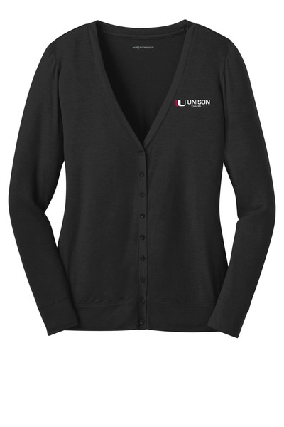 Unison Bank L545 Port Authority® Ladies Concept Cardigan Unison Bank L545 Port Authority® Ladies Concept Cardigan