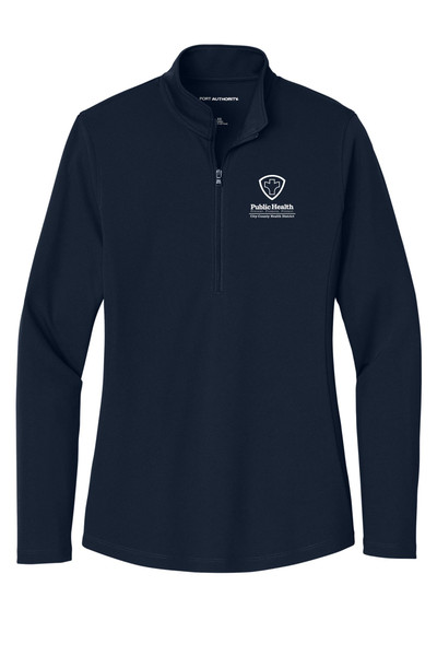 CCHD LK112 Port Authority® Women's Dry Zone® UV Micro-Mesh Quarter-Zip (River Blue Navy) CCHD LK112 Port Authority® Women's Dry Zone® UV Micro-Mesh Quarter-Zip (River Blue Navy)