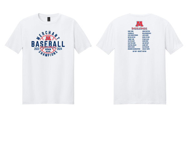 Merchant Baseball 64000 Gildan Softstyle® T-Shirt (White) CHAMPS Merchant Baseball 64000 Gildan Softstyle® T-Shirt (White) CHAMPS