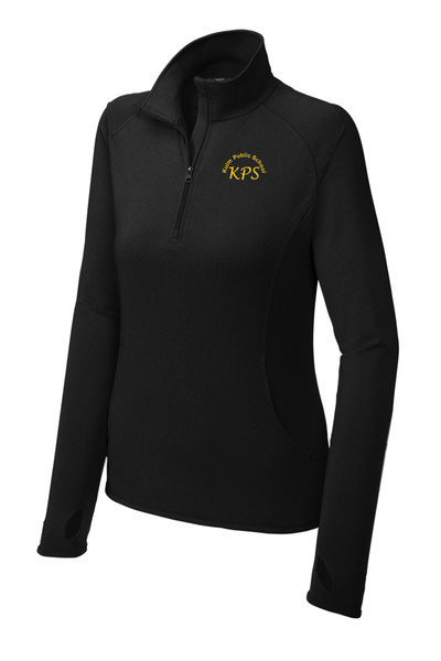 KPS LST850 Sport-Tek® Women's Sport-Wick® Stretch Quarter-Zip Pullover