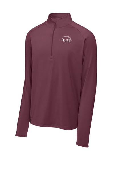 KPS ST850 Sport-Tek® Sport-Wick® Stretch Quarter-Zip Pullover