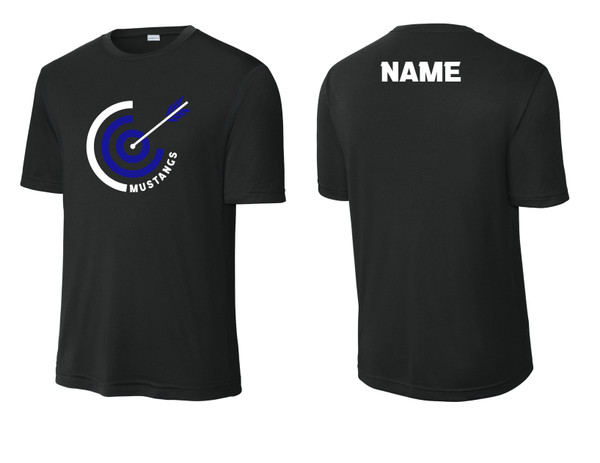 Mustang Archery ST350 Sport-Tek® PosiCharge® Competitor™ Tee