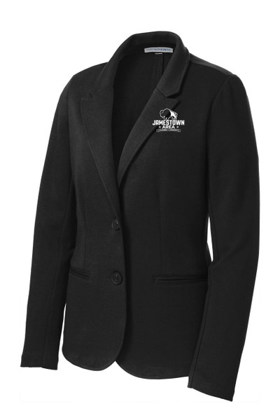 Jamestown Chamber LM2000 Port Authority® Women's Knit Blazer (Black) Jamestown Chamber LM2000 Port Authority® Women's Knit Blazer (Black)