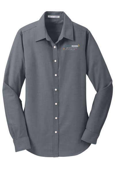 DRMC L658 Port Authority® Women's SuperPro™ Oxford Shirt