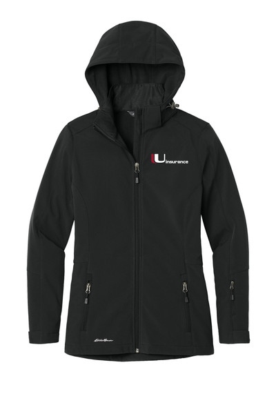 Uinsurance EB537 Eddie Bauer® Women's Hooded Soft Shell Parka Uinsurance EB537 Eddie Bauer® Women's Hooded Soft Shell Parka