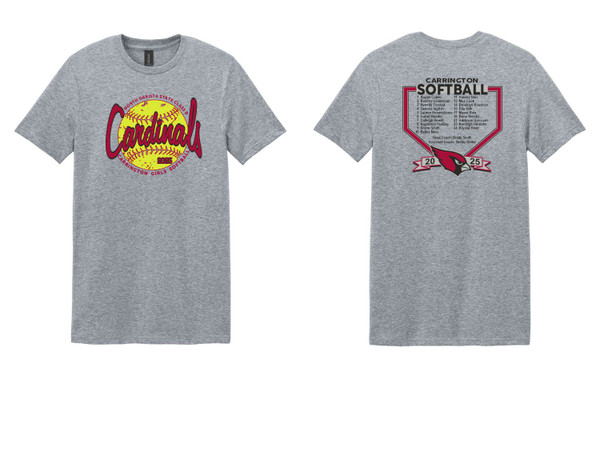 Carrington Girls State Softball 64000 Gildan Softstyle® T-Shirt (Sport Grey) Carrington Girls State Softball 64000 Gildan Softstyle® T-Shirt (Sport Grey)