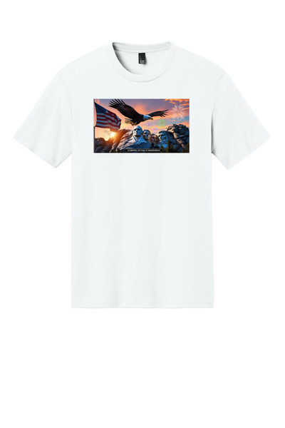 Crewfireworks (250th) DM130 District ® Perfect Tri ® Tee (White)