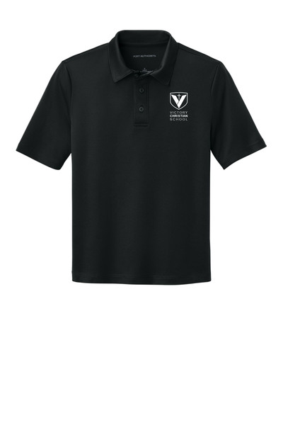 Victory Christian School Y540 Port Authority® Youth Silk Touch™ Performance Polo (Logo #2) Victory Christian School Y540 Port Authority® Youth Silk Touch™ Performance Polo (Logo #2)